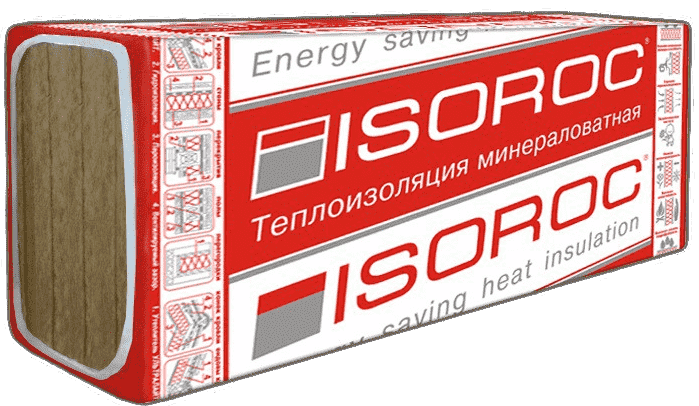 Утеплитель ISOROC Изокор-С 1000х600х80 мм