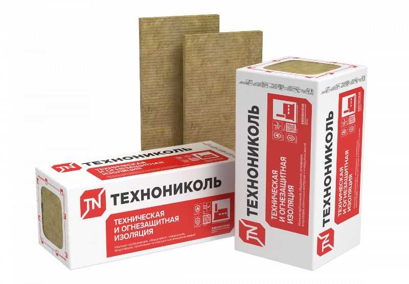 Утеплитель Технониколь Техно ОЗБ Огнезащитная для бетонных конструкций 80 130х600х1200